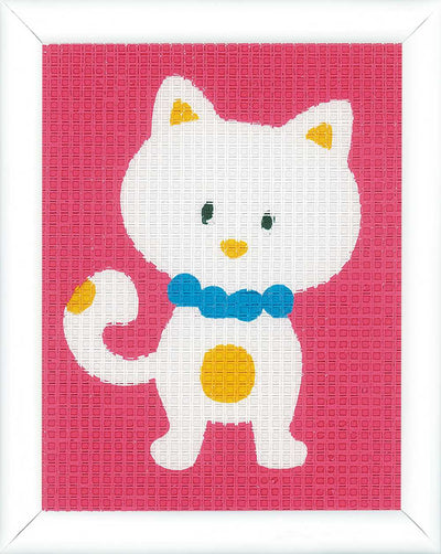 Cute Cat Tapestry Kit Vervaco