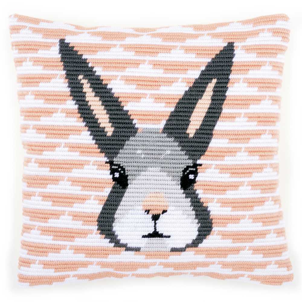 Yvonne Angled Clamping Stitch Cushion Kit Vervaco