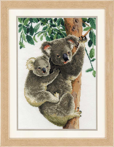Vervaco Cross Stitch Kit - Koala with Baby