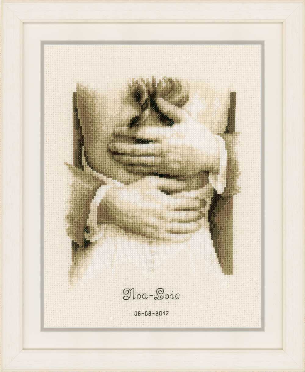 Wedding Record: Newlyweds Cross Stitch Kit Vervaco