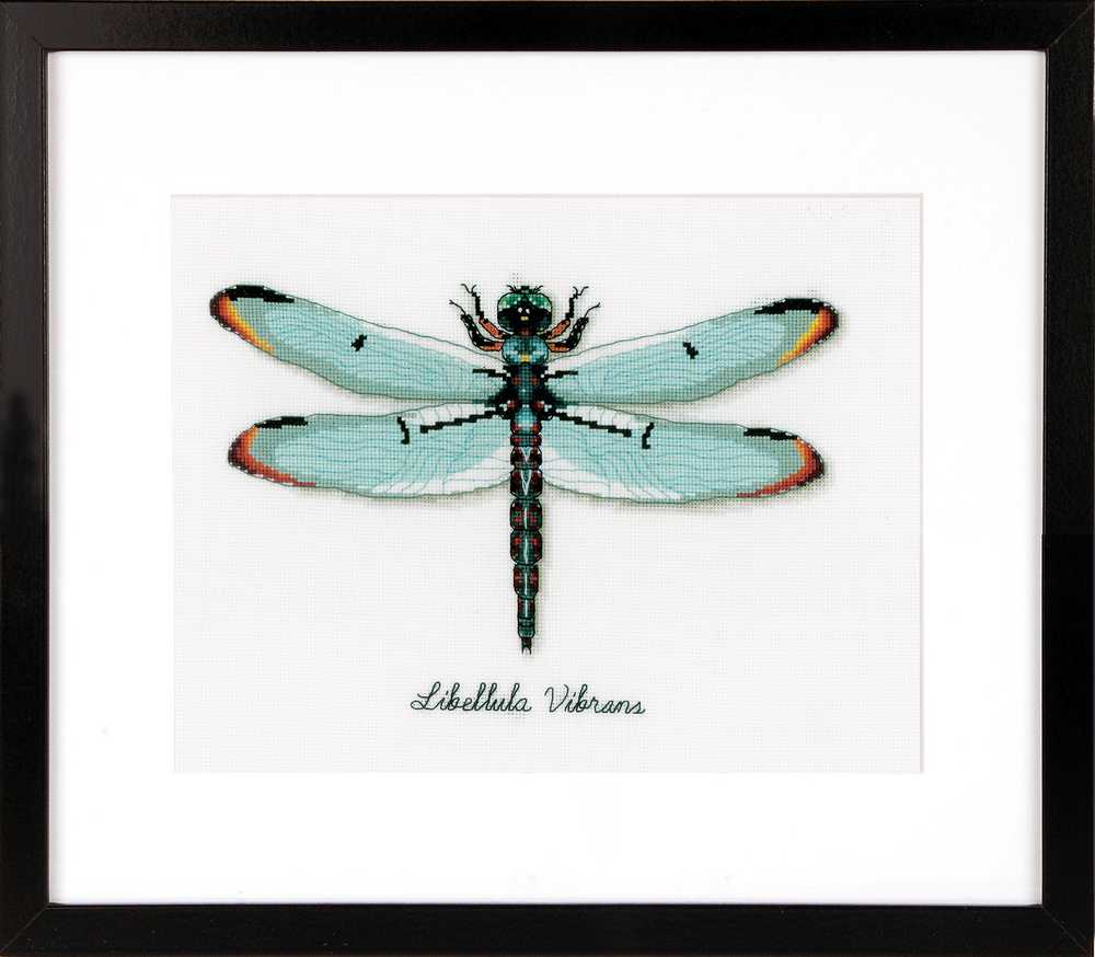 Dragonfly Cross Stitch Kit Vervaco