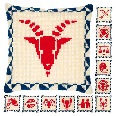 Vervaco Cross Stitch Kit - Astrology Signs Cushion