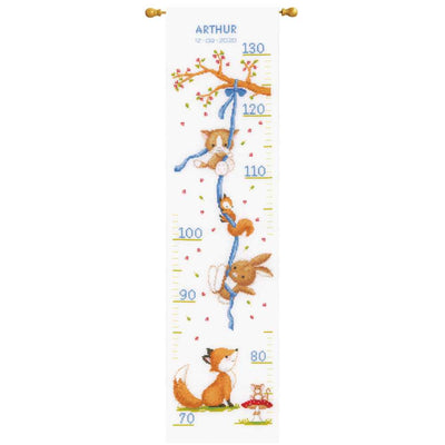 Forest Friends Cross Stitch Kit - Vervaco