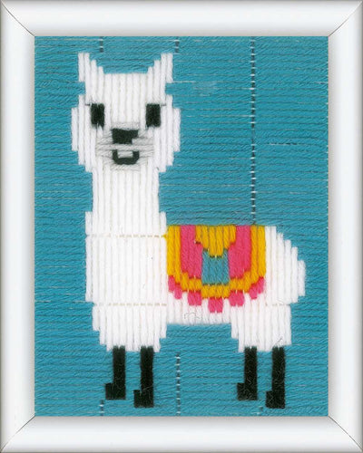 Llama Long Stitch Kit Vervaco