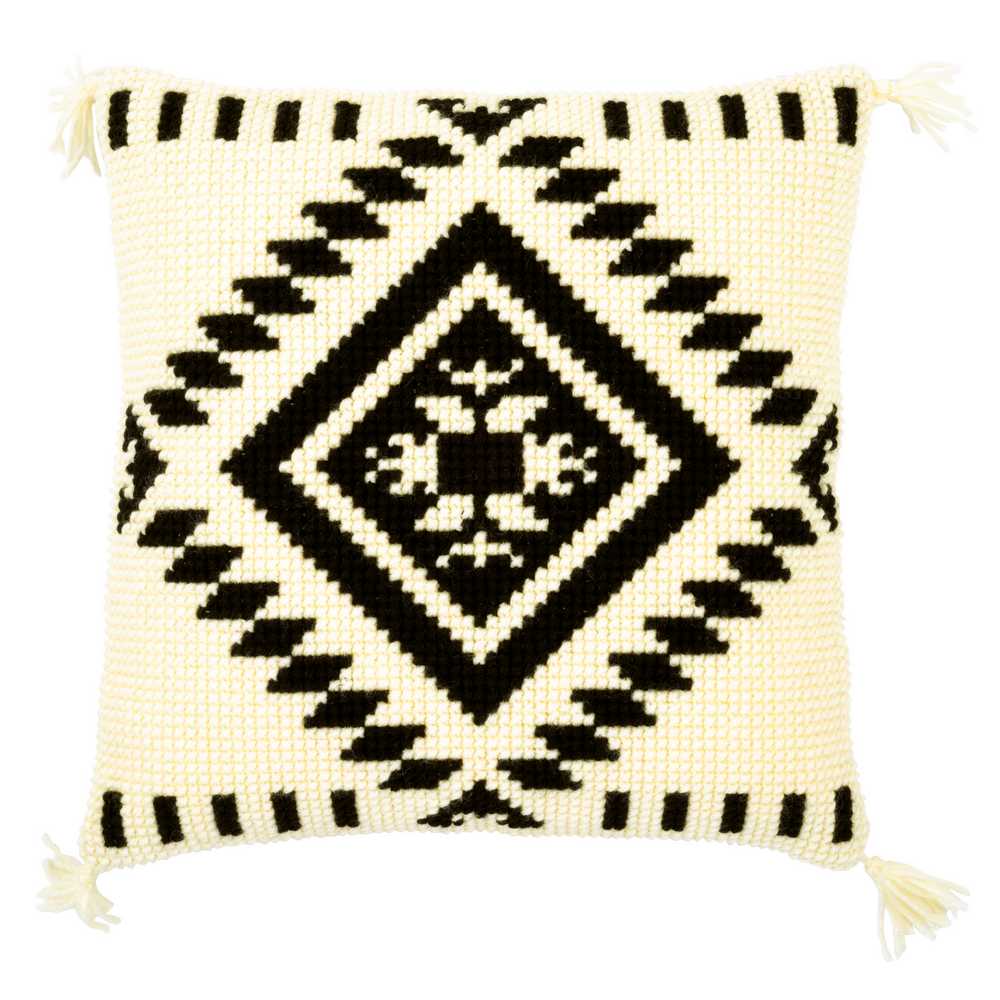 Vervaco Cross Stitch Cushion Kit - Ethnic Print