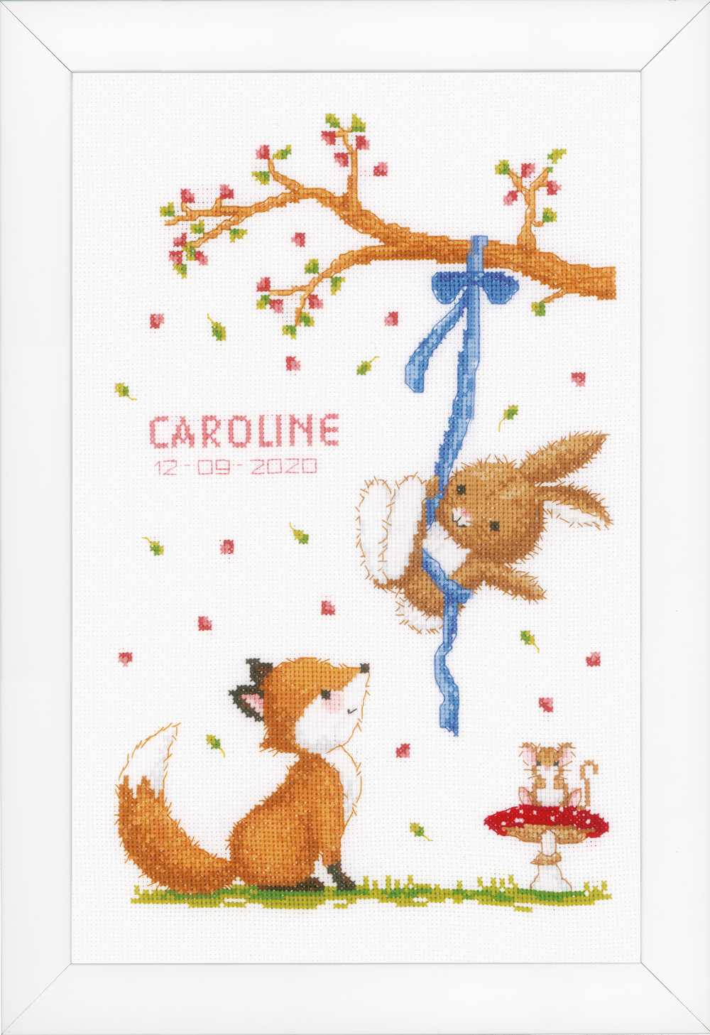 Forest Friends Cross Stitch Kit - Vervaco