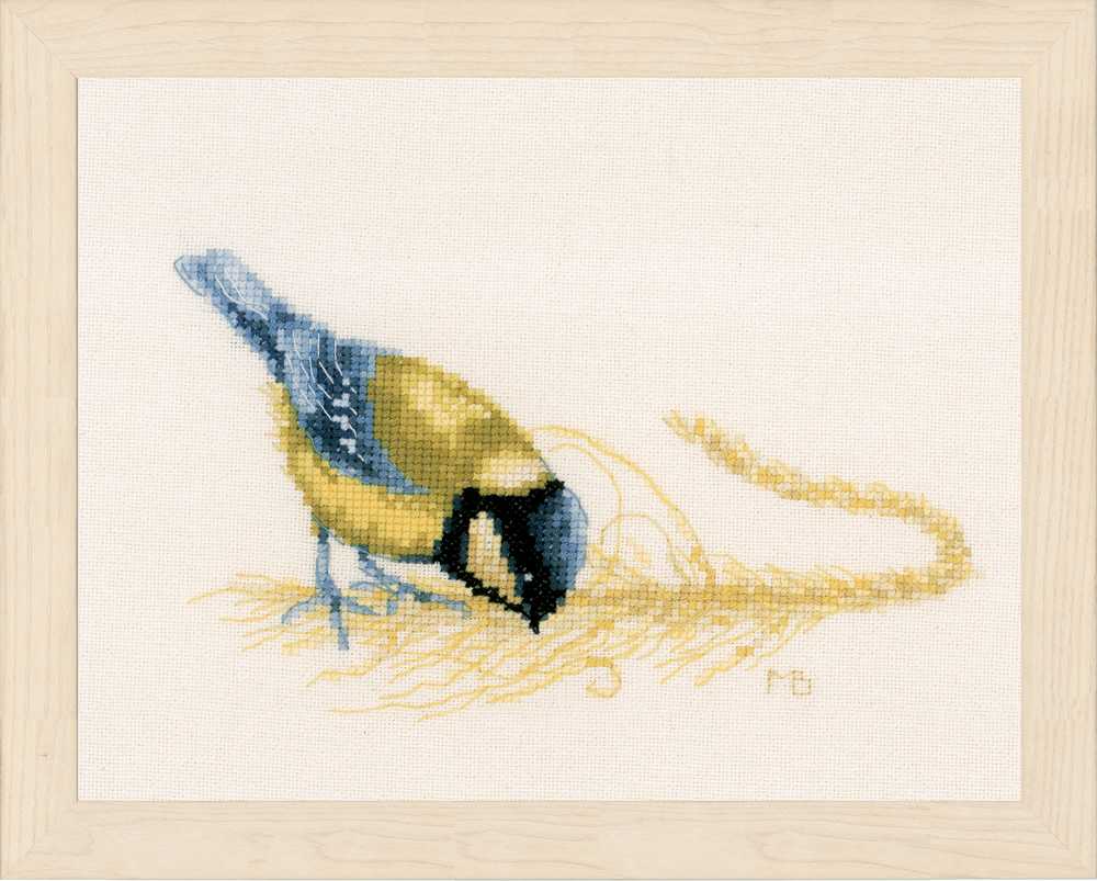 Lanarte Cross Stitch Kit - Bluetit