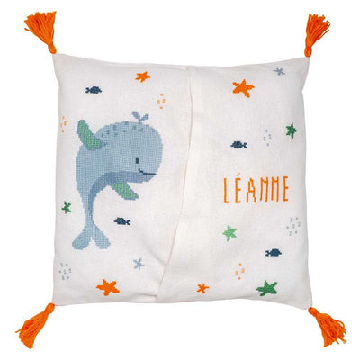 Vervaco Cross Stitch - Whales Fun Pyjama Bag
