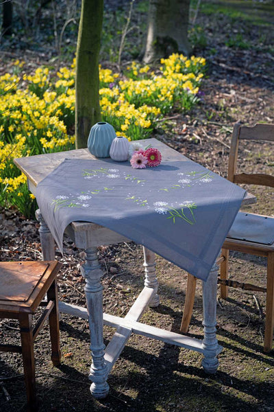 Vervaco Embroidery Kit - Flower Fluff Dandelion Tablecloth