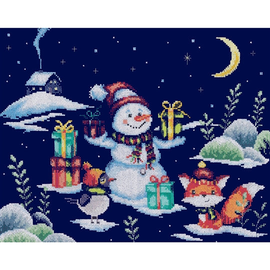 Snow Fun Cross Stitch Kit Vervaco SALE