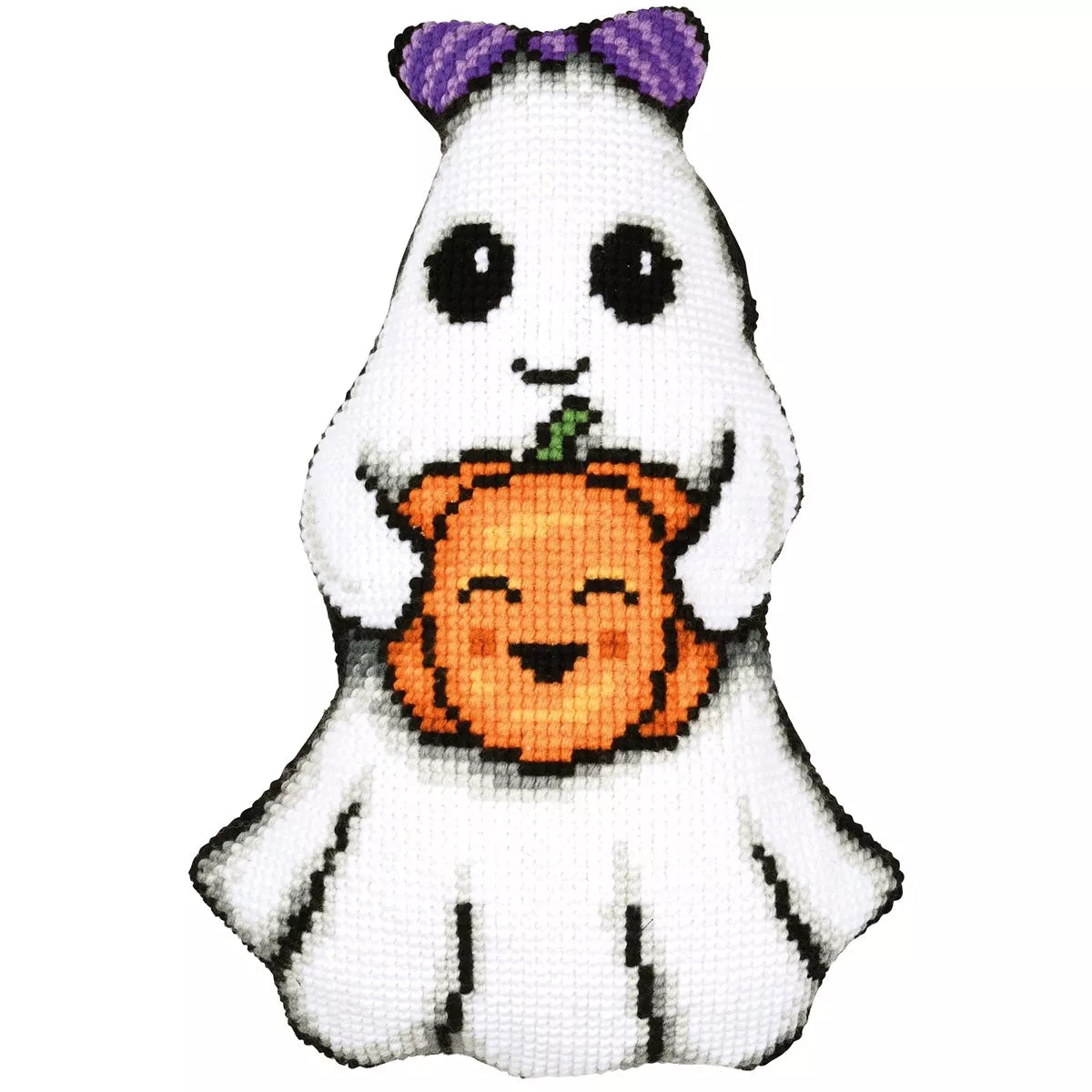 Ghost Cushion Cross Stitch Kit Vervaco