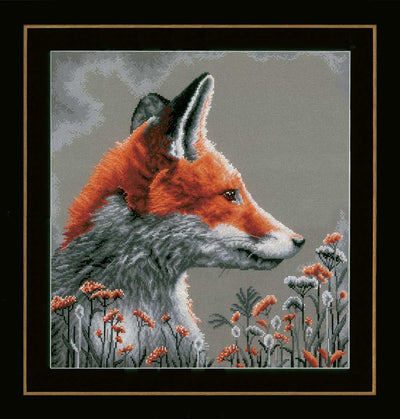 Lanarte Cross Stitch Kit - Staring in the Night (Evenweave)