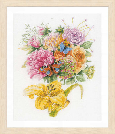 Butterflies Favourite Cross Stitch Kit ~ Lanarte