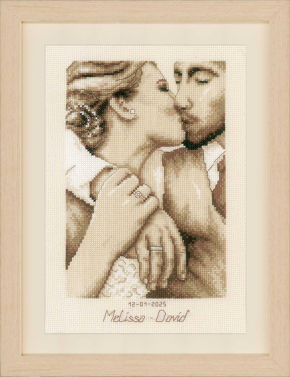 Vervaco Cross Stitch Kit - Loving Kiss