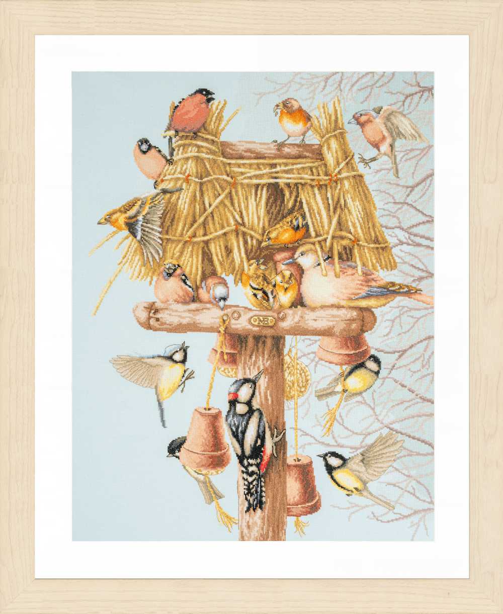 Lanarte Cross Stitch Kit - Neighbourhood Meeting