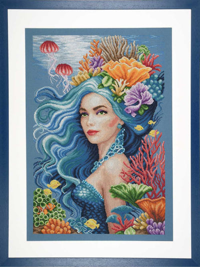 Beauty of the Sea (Evenweave) Cross Stitch Kit ~ Lanarte