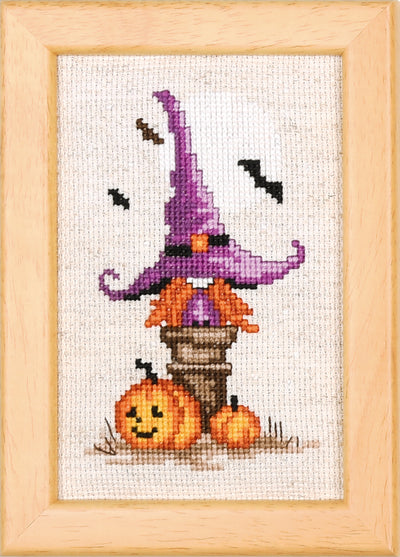 Witches' Hats Miniatures Cross Stitch Kit Vervaco