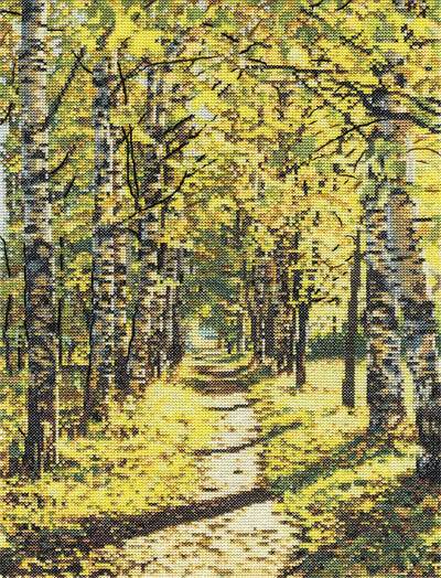 Autumn Sun Cross Stitch Kit ~ PANNA