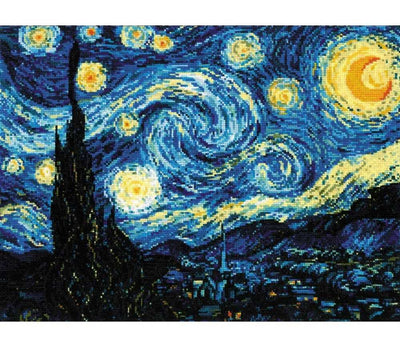 Riolis Cross Stitch Kit - Van Gogh - Starry Night SALE