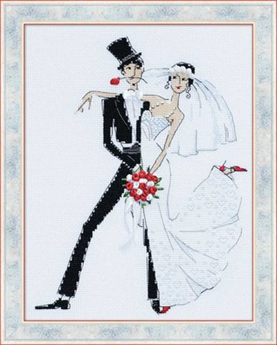 Riolis Cross Stitch Kit - Wedding Tango