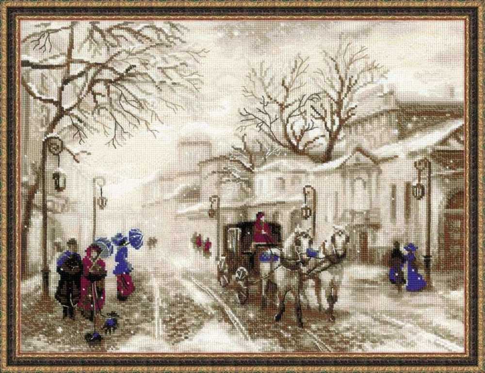 Riolis Cross Stitch Kit - Old Street