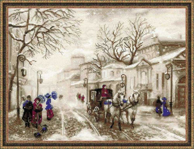 Riolis Cross Stitch Kit - Old Street