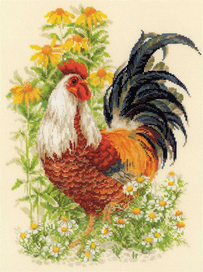 Riolis Cross Stitch Kit - Rooster