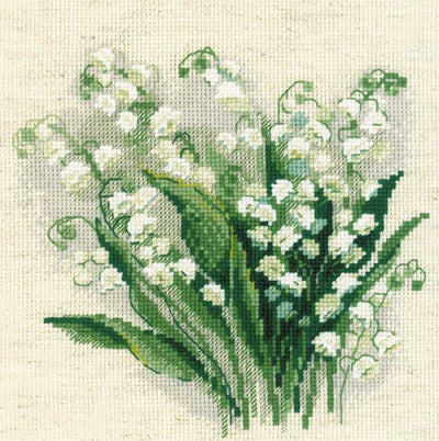 Riolis Cross Stitch Kit - Lily of the Valley
