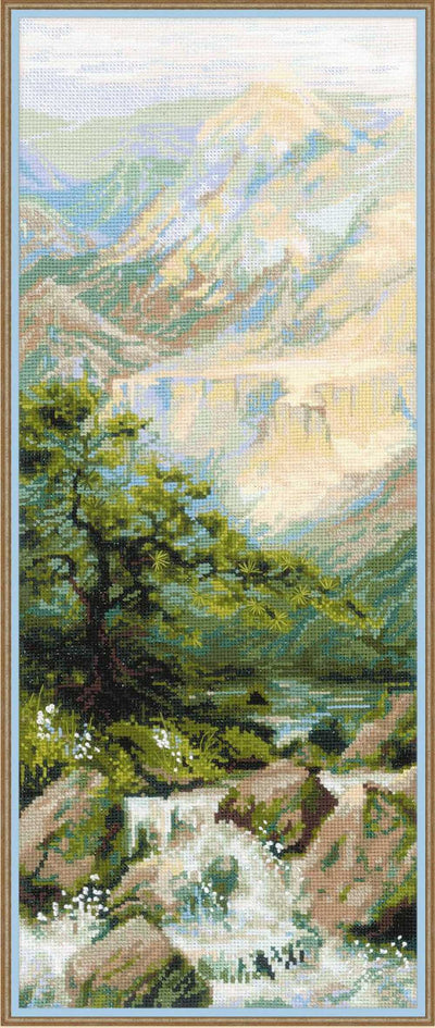 Riolis Cross Stitch Kit - Mountain Stream