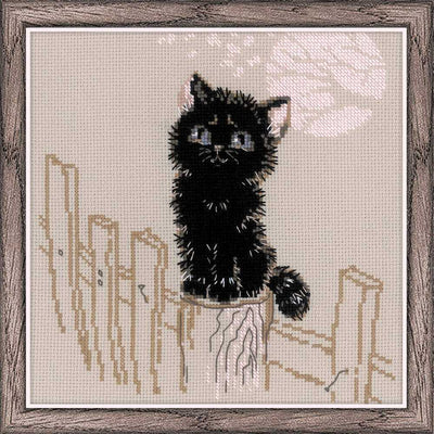 Riolis Cross Stitch Kit - Dreamer Cat
