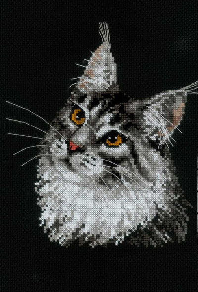 Riolis Cross Stitch Kit - Maine Coon