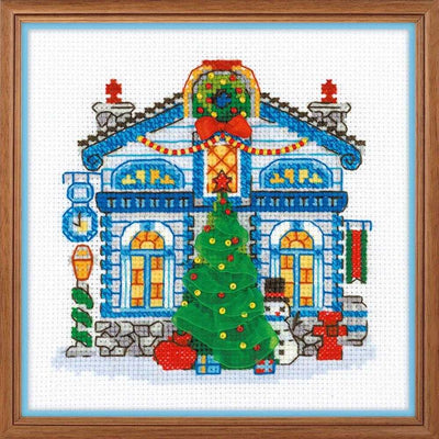 Riolis Cross Stitch Kit - Ice Cabin