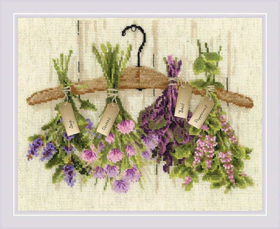 Riolis Cross Stitch Kit - Herbs