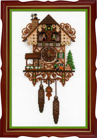 Riolis Cross Stitch Kit - Cuckoo Clock