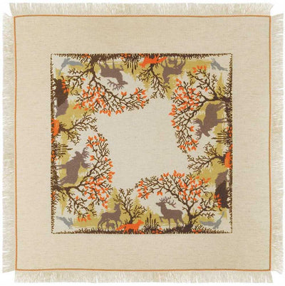 Riolis Cross Stitch Kit - Forest Animals Table Topper