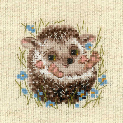 Riolis Cross Stitch Kit - Little Hedgehog