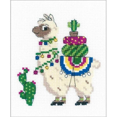 Riolis Cross Stitch Beginner Kit - Llama