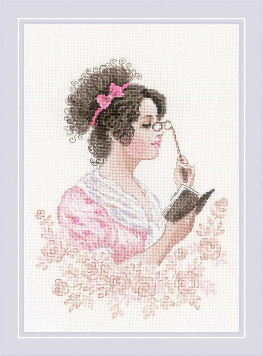 Riolis Cross Stitch Kit - Book Club