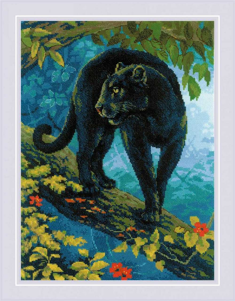 Riolis Cross Stitch Kit - Bagira