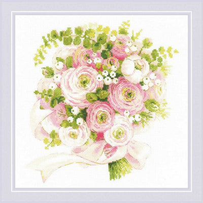 Riolis Cross Stitch Kit - Wedding Bouquet