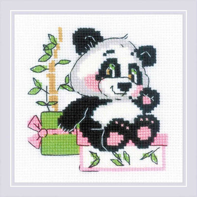 Riolis Cross Stitch Kit - Panda Gift