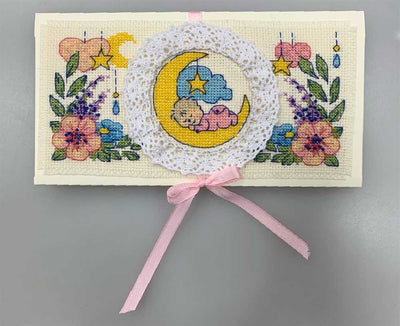 Riolis Cross Stitch Kit - Congratulations Newborn Card