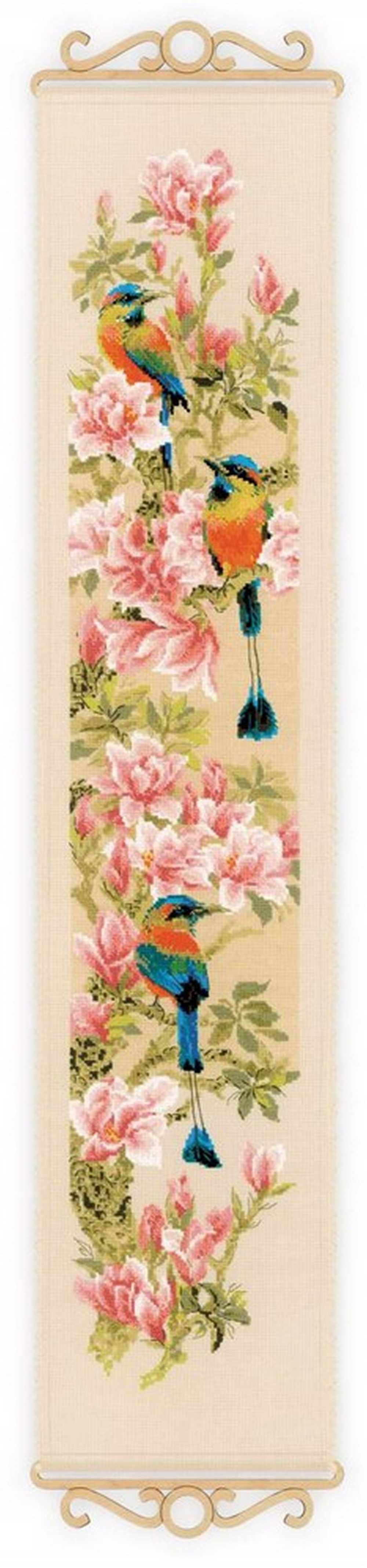Riolis Cross Stitch Kit - Tropical Birds