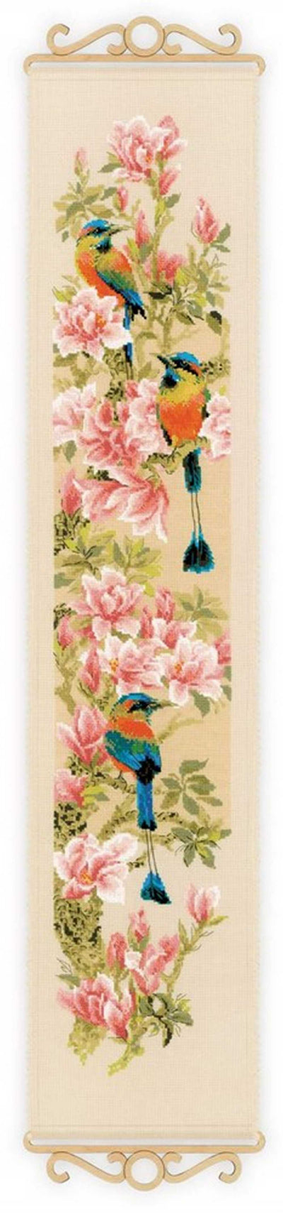 Riolis Cross Stitch Kit - Tropical Birds