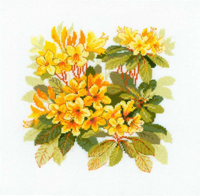 Riolis Cross Stitch Kit - Rhododendron