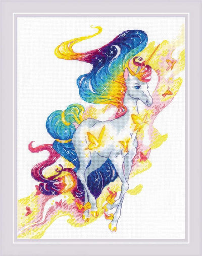 Riolis Cross Stitch Kit - Fairy Unicorn