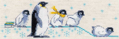 Riolis Cross Stitch Kit - Penguins