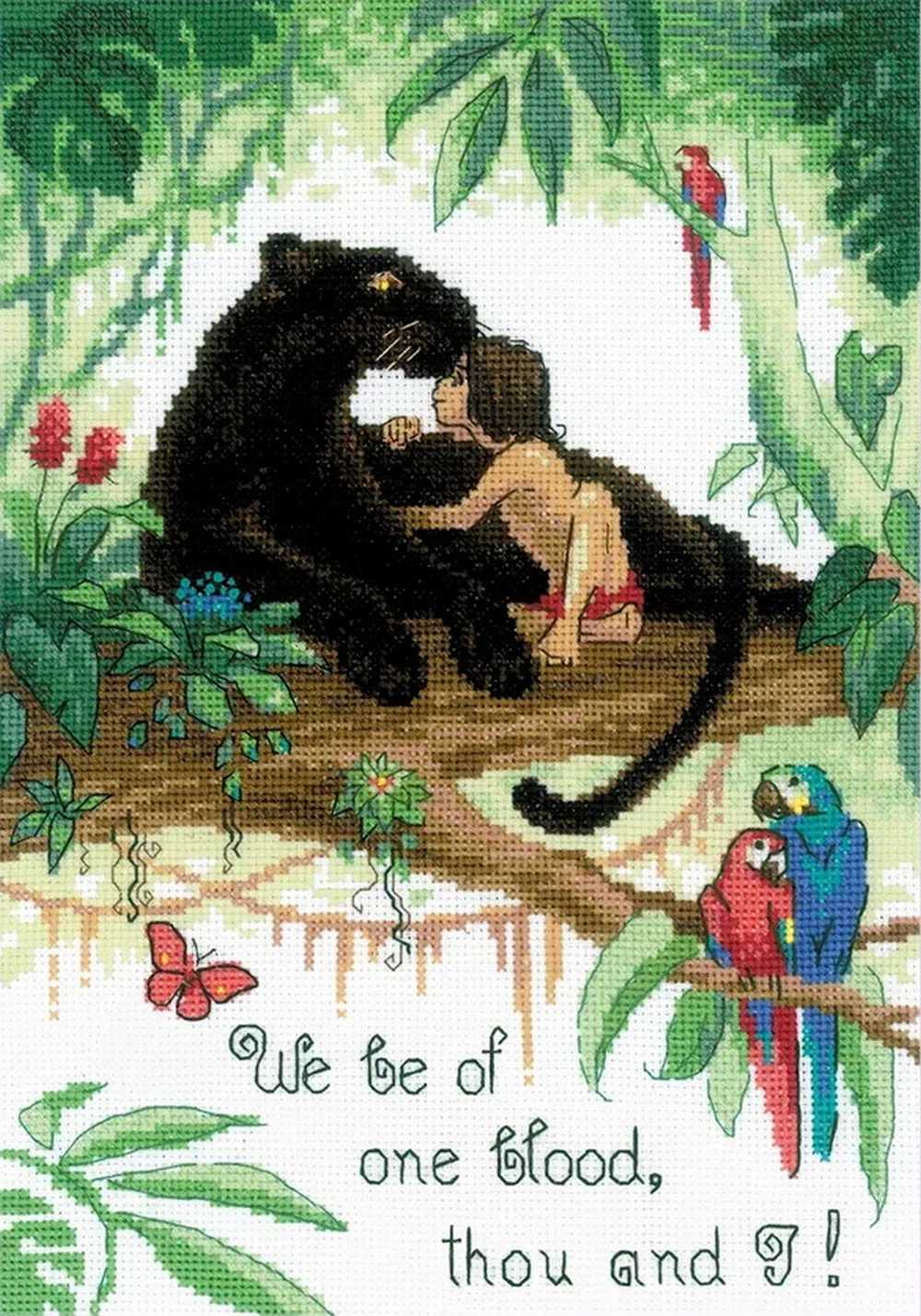 Riolis Cross Stitch Kit - Be of One Blood