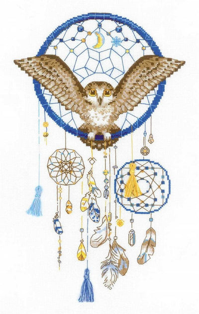 Riolis Cross Stitch Kit - Owl Dreams SALE