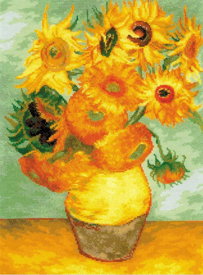 Riolis Cross Stitch Kit - Van Gogh Sunflowers SALE